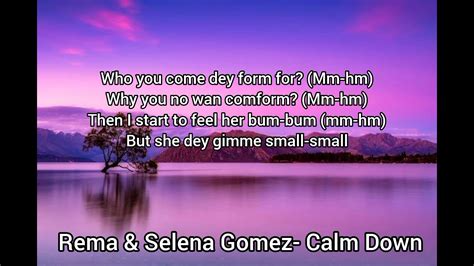 selena gomez - calm down lyrics english|calm down song lyrics.